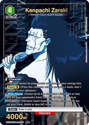 Kenpachi Zaraki (081) (SR*) - UE01BT: BLEACH: Thousand-Year Blood
