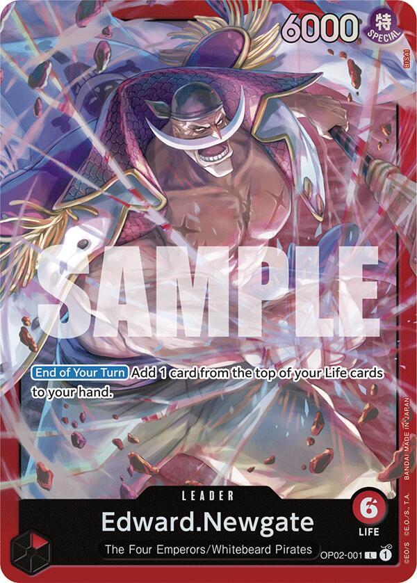 EdwardNewgate OP02 001 onepiece card