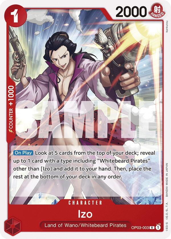 Izo - Starter Deck 15: RED Edward.Newgate - One Piece Card Game