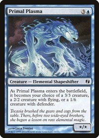 Primal Plasma - Duel Decks: Venser vs. Koth - Magic: The Gathering card