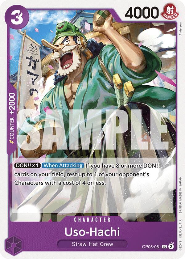 Uso-Hachi (OP05-061) - Starter Deck 18: PURPLE Monkey.D.Luffy