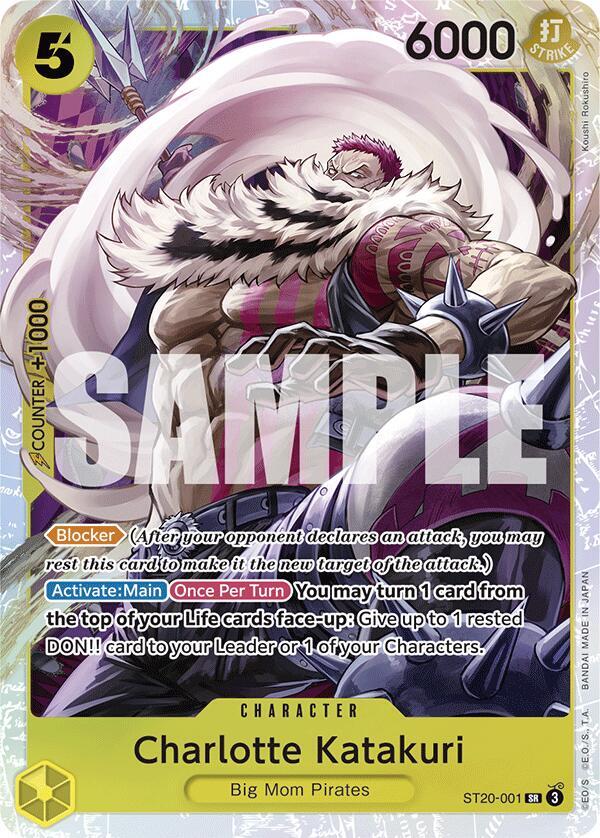 Charlotte Katakuri (ST20001) Starter Deck 20 YELLOW Charlotte Katakuri One Piece Card Game