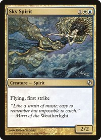 Sky Spirit - Duel Decks: Venser vs. Koth - Magic: The Gathering card