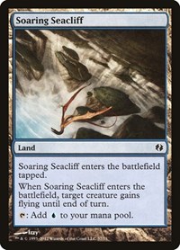 Soaring Seacliff - Duel Decks: Venser vs. Koth - Magic: The Gathering card