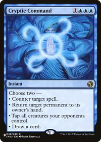 Cryptic Command (IMA) - The List Reprints - Magic: The Gathering card