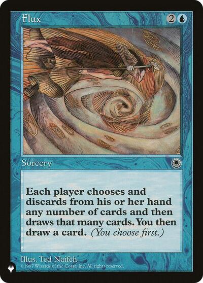 Flux (The List) from PLST #POR-55, Magic: The Gathering card