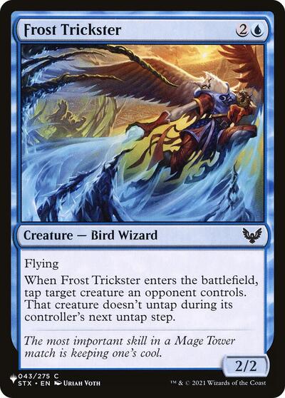 Frost Trickster (The List) from PLST #STX-43, Magic: The Gathering card
