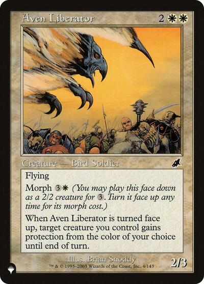 Aven Liberator (The List) from LIST #SCG-4, Magic: The Gathering card