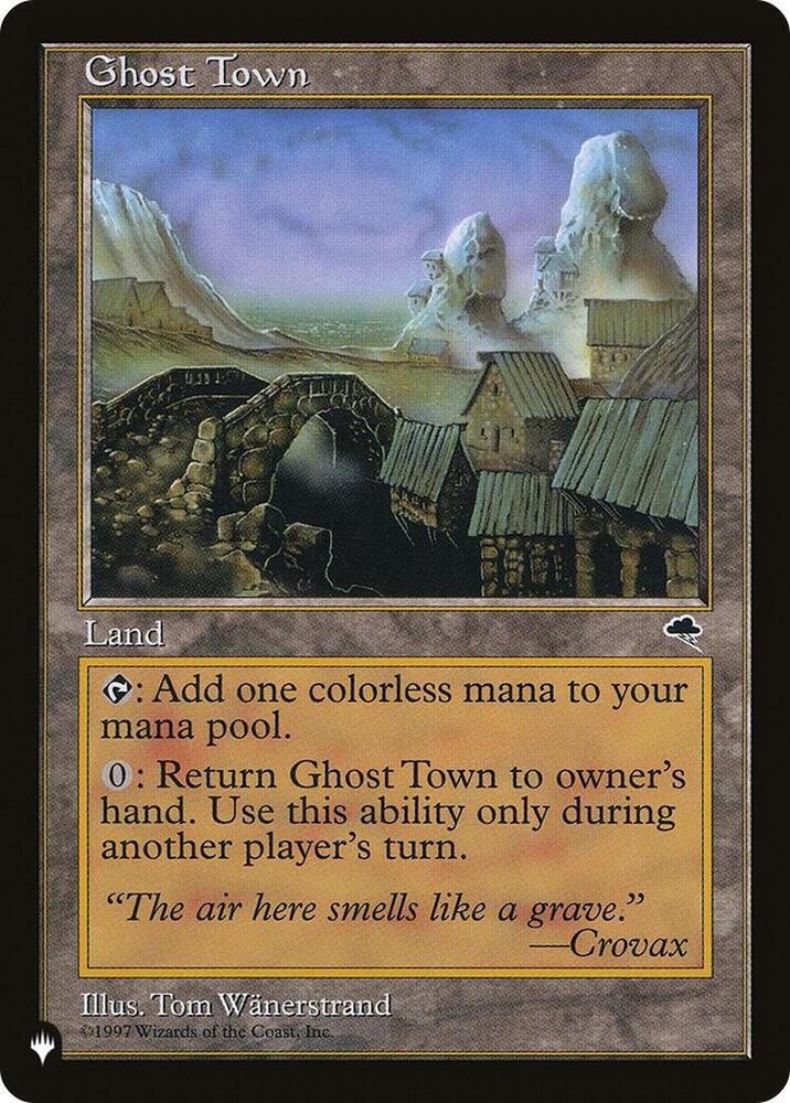 Ghost Town - The List Reprints - Magic: The Gathering Ghost Town - The List Reprints - Magic: The Gathering
