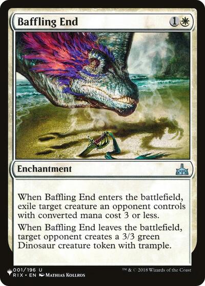 Baffling End (The List) from LIST #RIX-1, Magic: The Gathering card