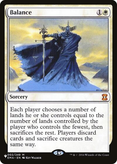 Balance (The List) from LIST #EMA-2, Magic: The Gathering card