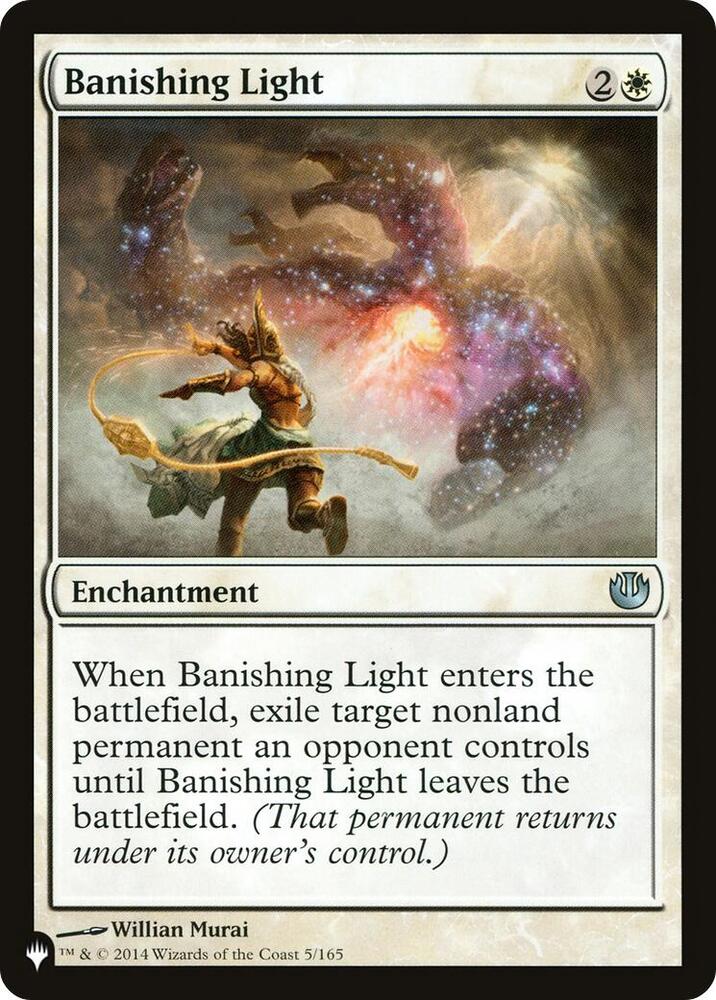 Banishing Light #JOU-5 — The List