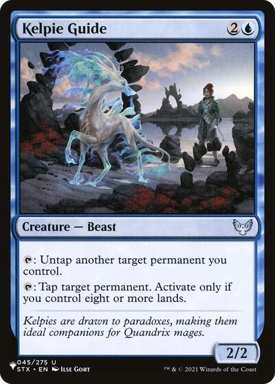 Kelpie Guide (The List) from PLST #STX-45, Magic: The Gathering card