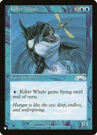 Killer Whale (The List) from PLST #EXO-37, Magic: The Gathering card