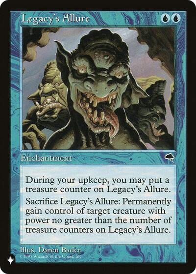 Legacy's Allure (The List) from PLST #TMP-71, Magic: The Gathering card