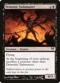 Demonic Taskmaster (Avacyn Restored)
