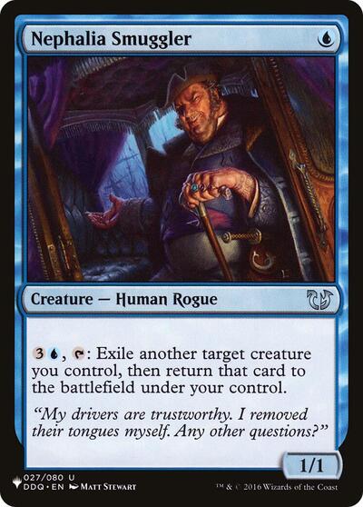Nephalia Smuggler (The List) from LIST #DDQ-27, Magic: The Gathering card