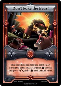 Dont Poke the Bear!