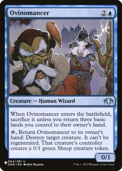 Ovinomancer (The List) from PLST #DMR-64, Magic: The Gathering card