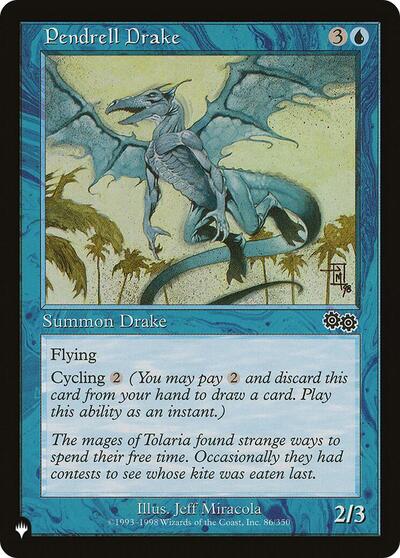 Pendrell Drake (The List) from PLST #USG-86, Magic: The Gathering card