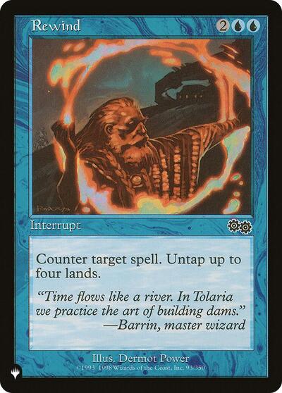 Rewind (The List) PLST USG-93 Magic card