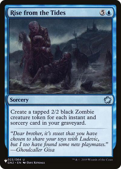 Rise from the Tides (The List) from LIST #GN2-23, Magic: The Gathering card