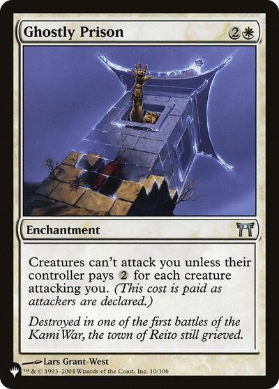 Ghostly Prison (The List) from LIST #CHK-10, Magic: The Gathering card