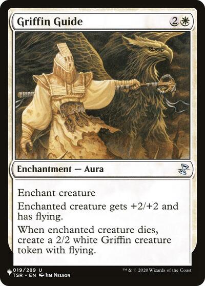 Griffin Guide (The List) from LIST #TSR-19, Magic: The Gathering card