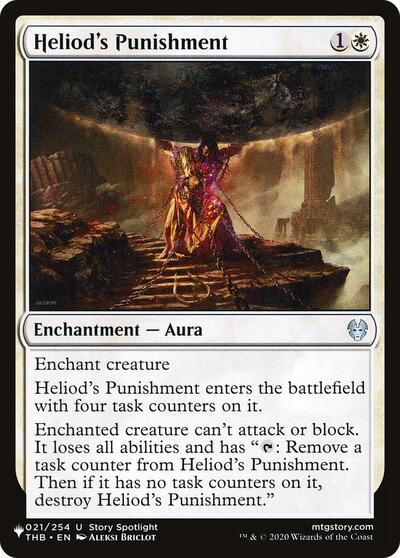 Heliod's Punishment (The List) from LIST #THB-21, Magic: The Gathering card