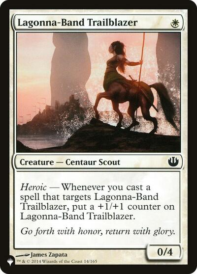 Lagonna-Band Trailblazer (The List) from LIST #JOU-14, Magic: The Gathering card
