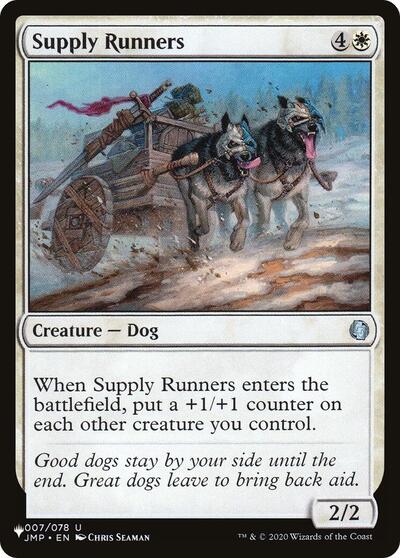 Supply Runners (The List) from LIST #JMP-7, Magic: The Gathering card