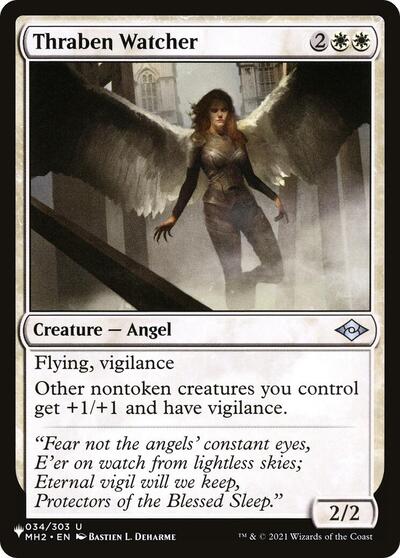 Thraben Watcher (The List) from PLST #MH2-34, Magic: The Gathering card