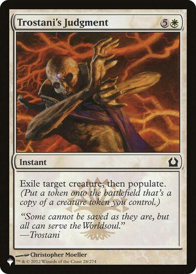 Trostani's Judgment (The List Reprints)