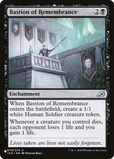 Bastion of Remembrance (The List) PLST IKO-73 Magic card