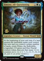 Zimone, All-Questioning - Prerelease Cards - Magic: The Gathering