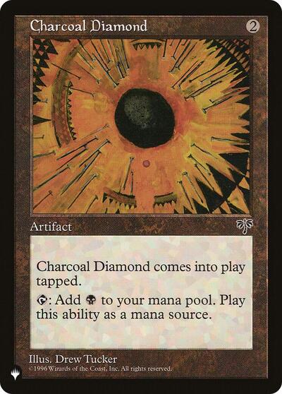 Charcoal Diamond (The List) PLST MIR-296 Magic card