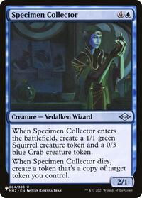 Specimen Collector (The List Reprints)