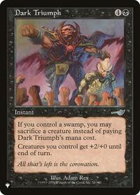 Dark Triumph (The List Reprints)