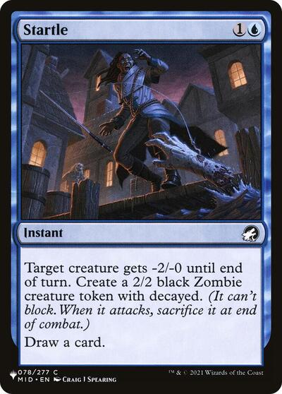 Startle (The List) from PLST #MID-78, Magic: The Gathering card