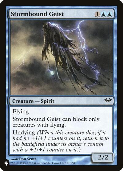 Stormbound Geist (The List Reprints)