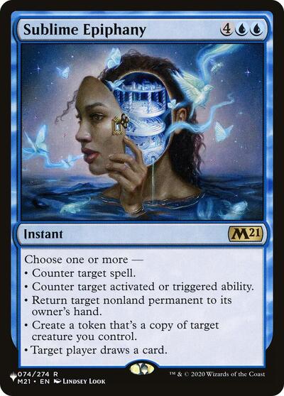 Sublime Epiphany (The List) from LIST #M21-74, Magic: The Gathering card