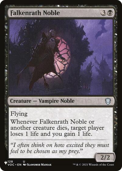 Falkenrath Noble (The List) PLST VOC-128 Magic card