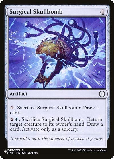 Surgical Skullbomb (The List) from PLST #ONE-243, Magic: The Gathering card