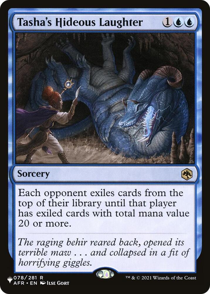 Tasha's Hideous Laughter - The List Reprints - Magic: The