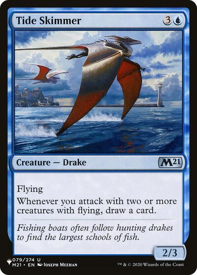 Tide Skimmer (The List) from LIST #M21-79, Magic: The Gathering card