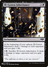 Ill-Gotten Inheritance (The List Reprints)