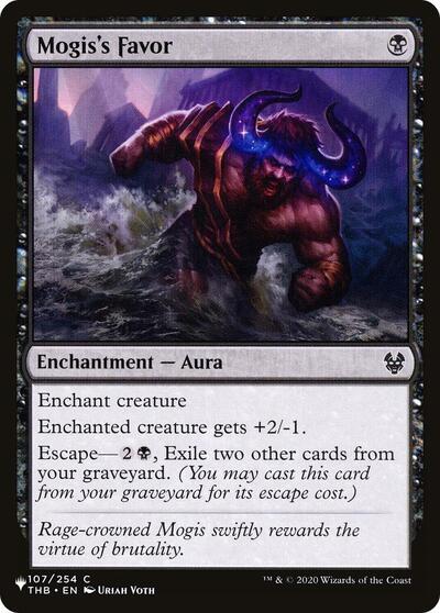 Mogis's Favor (The List) PLST THB-107 Magic card