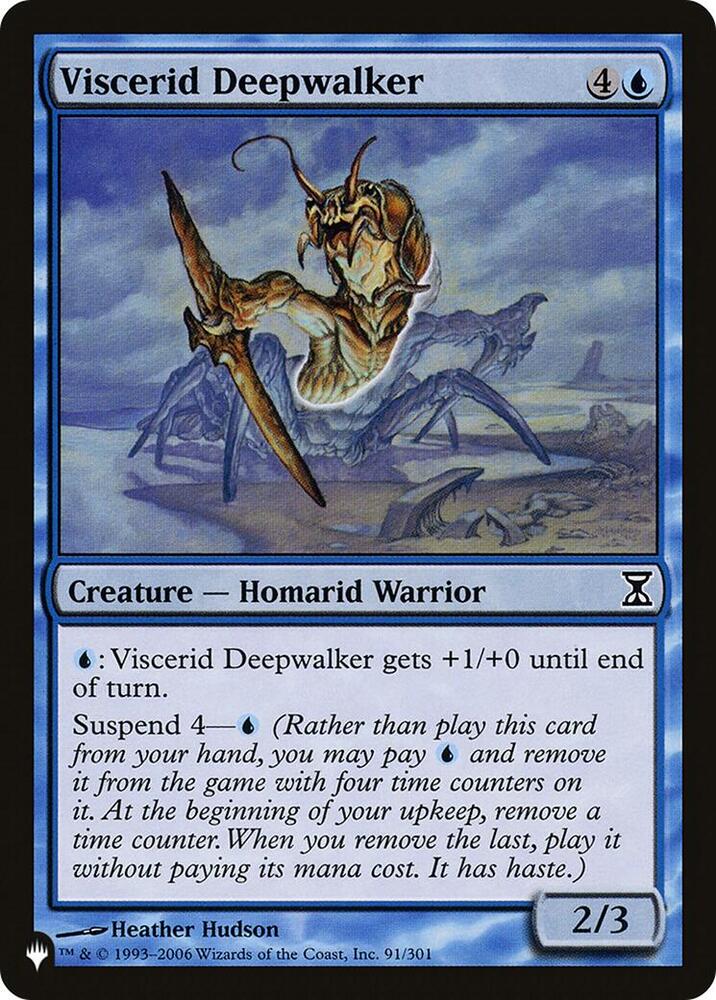 Viscerid Deepwalker - The List Reprints - Magic: The Gathering ...