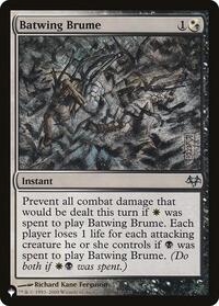 Batwing Brume (The List Reprints)