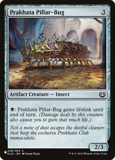 Prakhata Pillar-Bug (The List) from PLST #KLD-228, Magic: The Gathering card